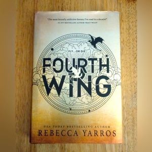 Fourth Wing, First Edition (sprayed edges)